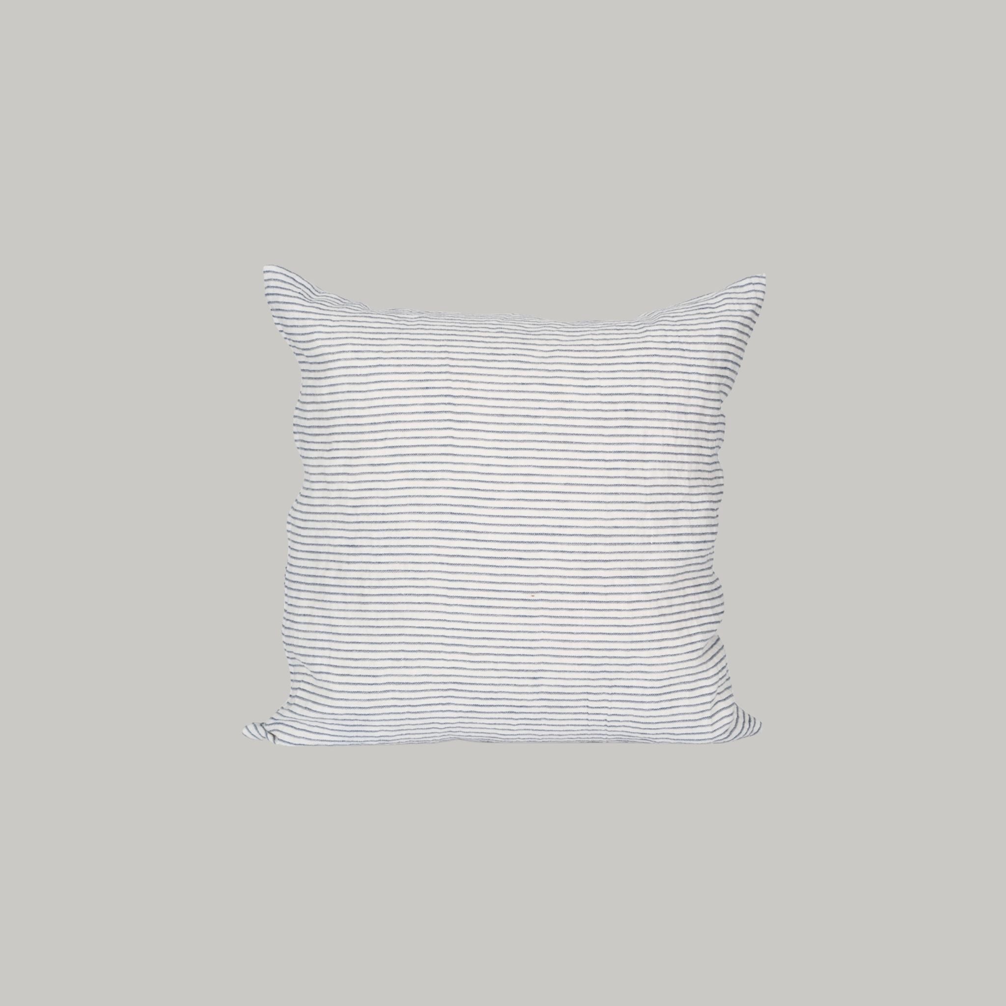 Lniana poduszka - Stripe - 50×50 cm