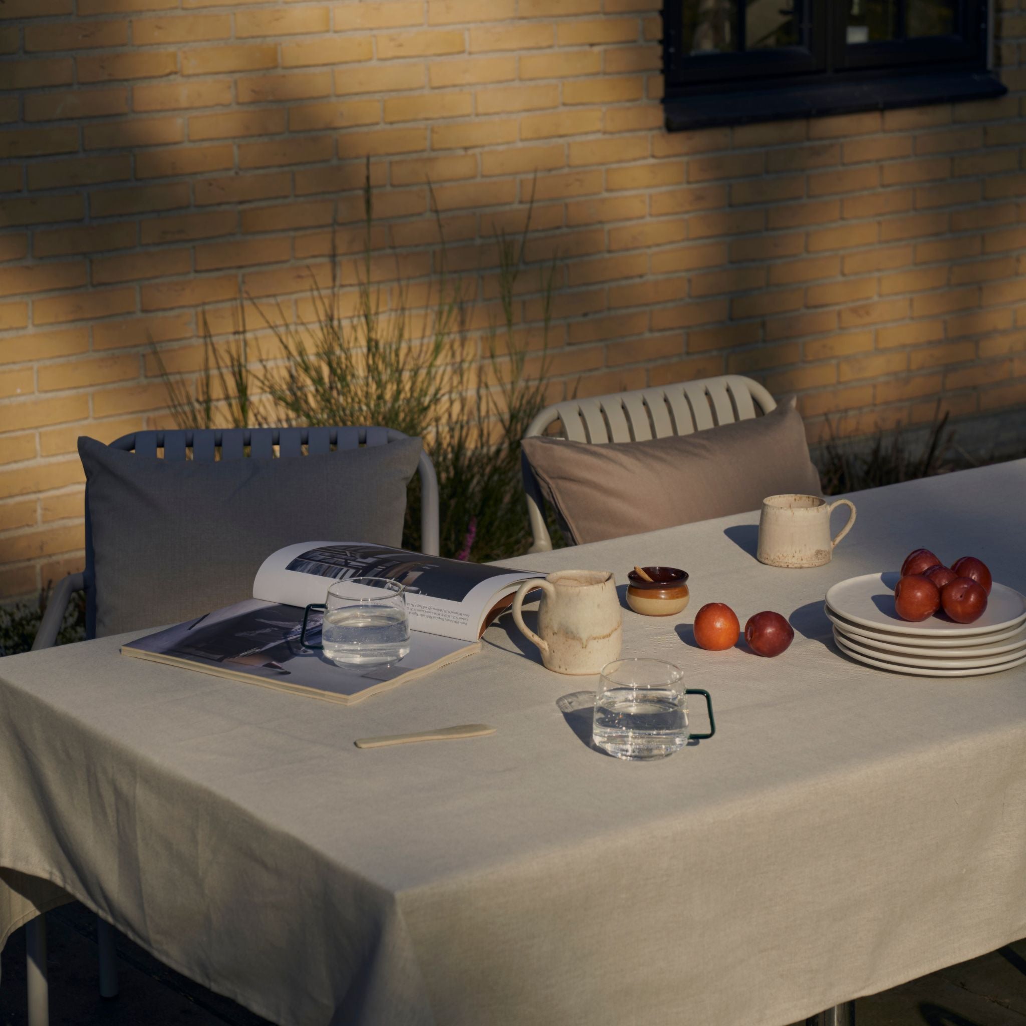 Poduszka outdoorowa - antracyt - 40×60 cm
