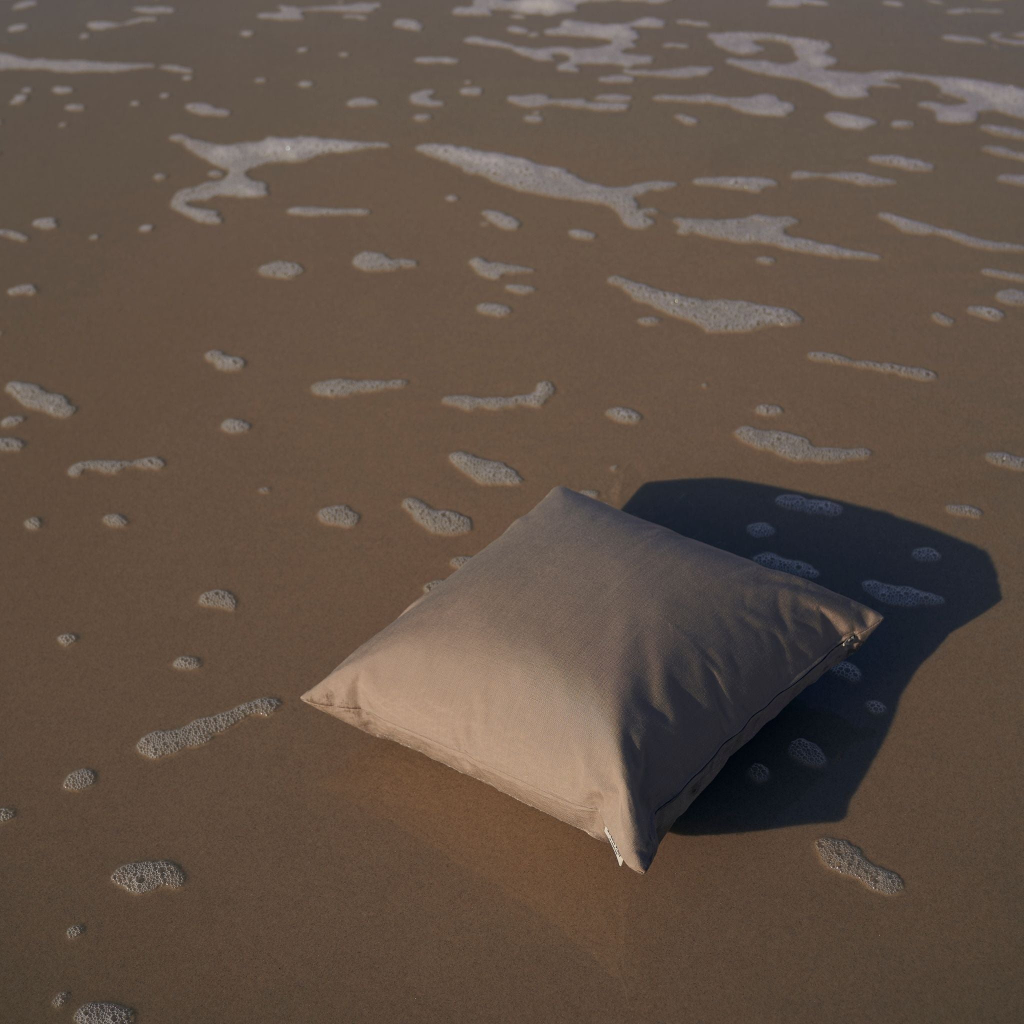 Poduszka outdoorowa - taupe - 50×50 cm