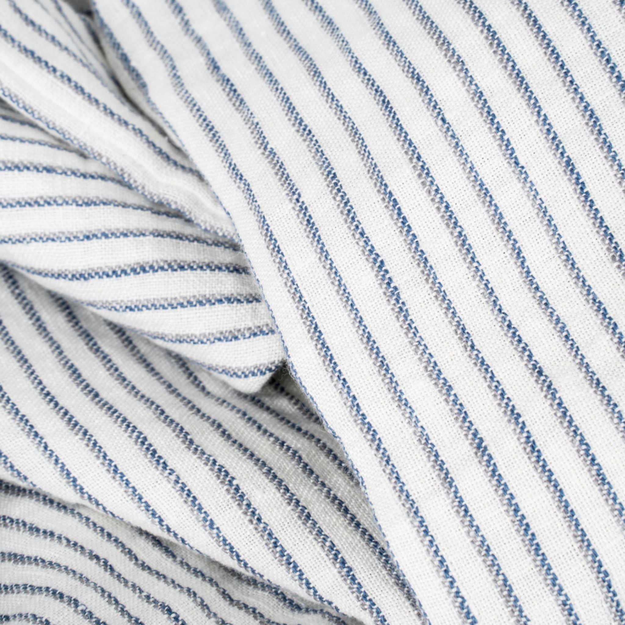 Lniana poszewka na poduszkę - Stripe