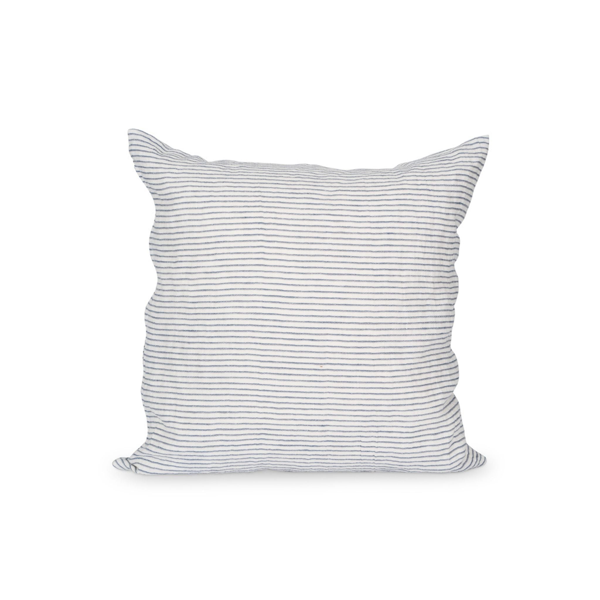 Lniana poszewka na poduszkę - Stripe