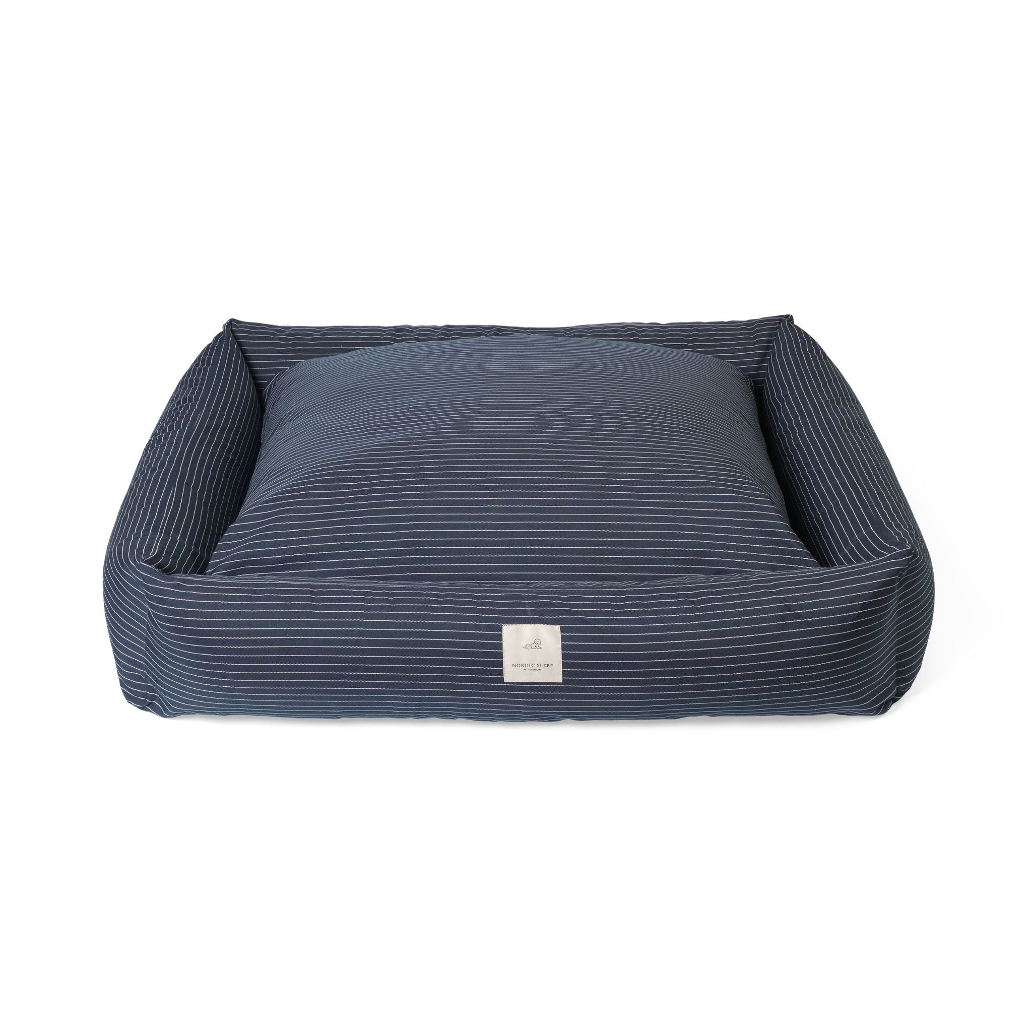 Legowisko dla psa Navy pinstripe - M