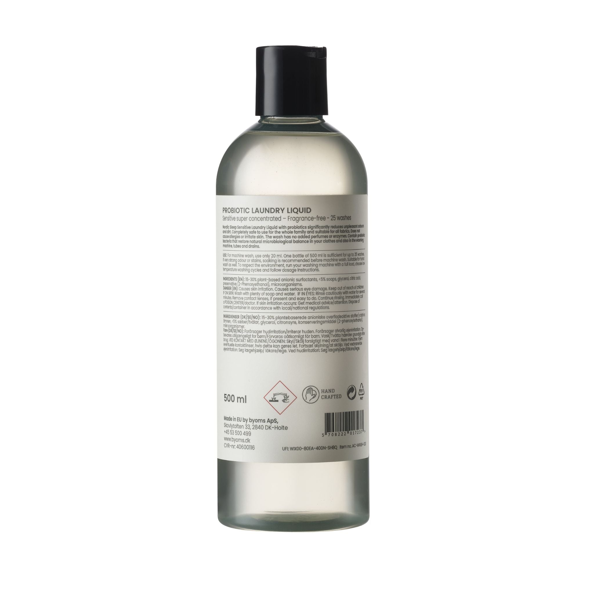 Płyn do prania poduszek i kołder - Sensitive - 500 ml